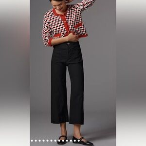 Anthropologie Maeve The Colette Magic Fabric Wide Leg Pants Women’s 25